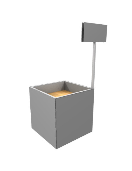 Botadero / basurero Pop Display 60x60x75