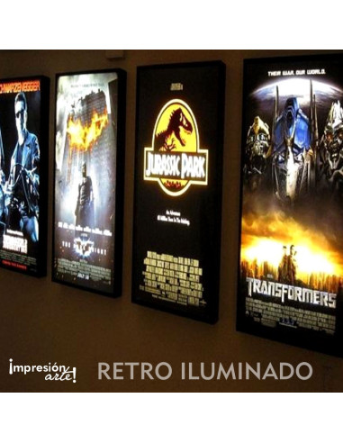 Impresión Digital Backlit o retroiluminación