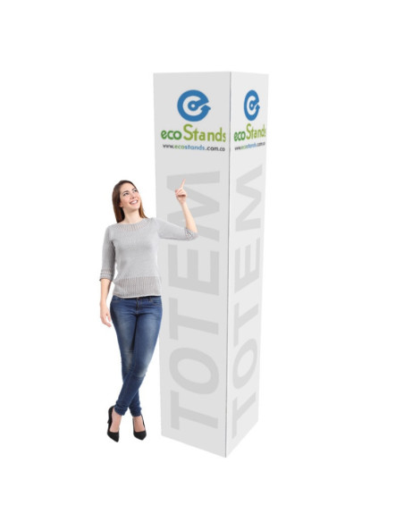 Totem de 55 cm x 240 cm
