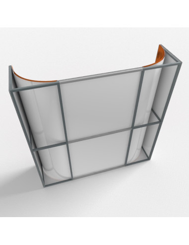 Backwall / ExpoMuro 200 x 50