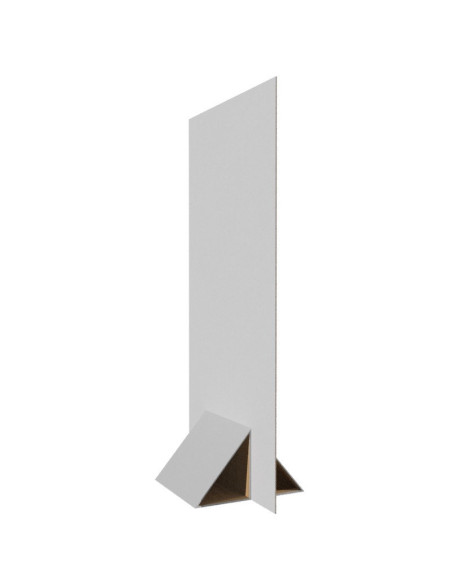 Backing publicitario de cartón con soporte triangular 100x200 cm