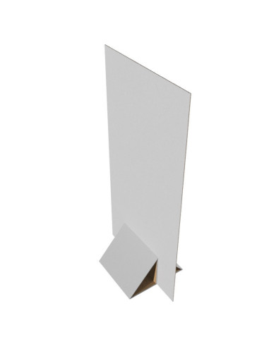 Backing publicitario de cartón con soporte triangular 100x200 cm