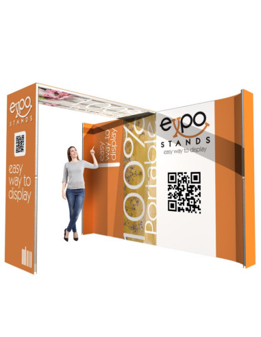 Stand publicitario de 3x2 Expo Stand Ref. ES-St-3x2-001