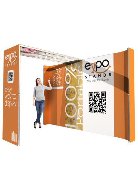 Stand publicitario de 3x2 Expo Stand Ref. ES-St-3x2-001