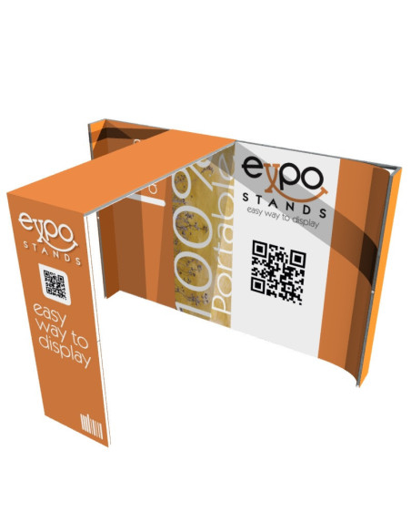 Stand publicitario de 3x2 Expo Stand Ref. ES-St-3x2-001