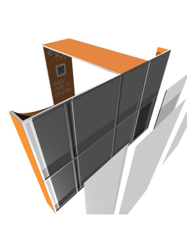 Stand publicitario de 3x2 Expo Stand Ref. ES-St-3x2-001