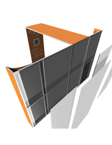 Stand publicitario de 3x2 Expo Stand Ref. ES-St-3x2-001