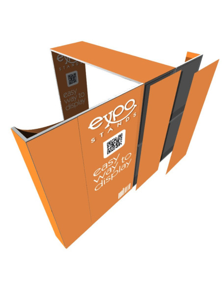 Stand publicitario de 3x2 Expo Stand Ref. ES-St-3x2-001