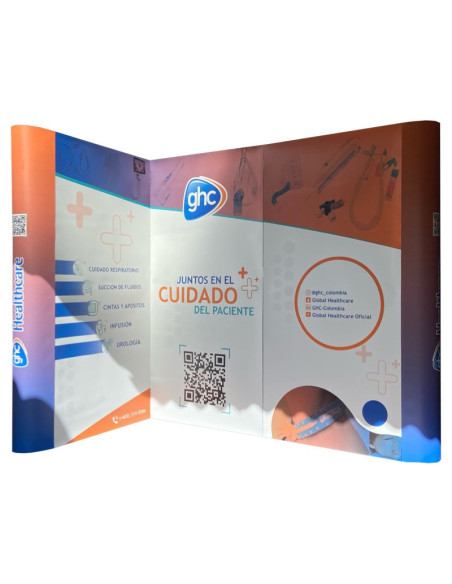 Backing / ExpoMuro 2x3 Escualizable.