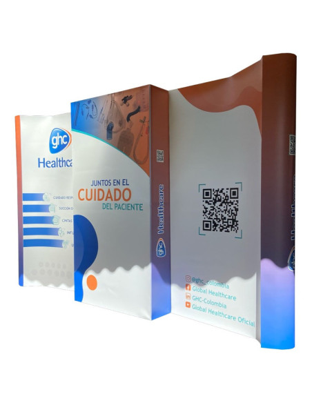 Backing / ExpoMuro 2x3 Escualizable.