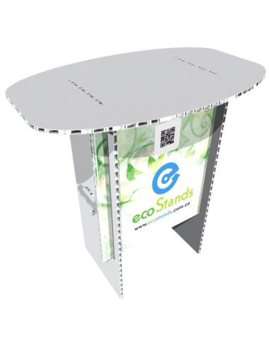 Mesa y counter de cartón Eco Stand 75x45