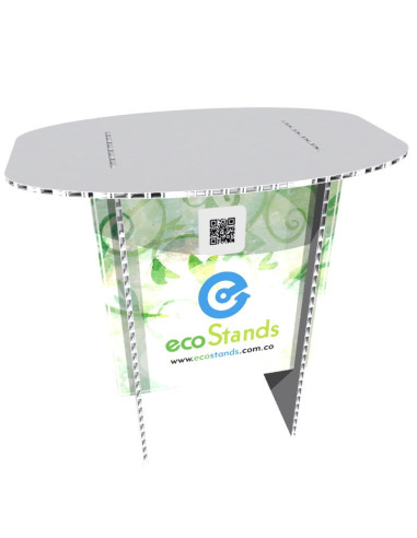 Mesa y counter de cartón Eco Stand 75x45