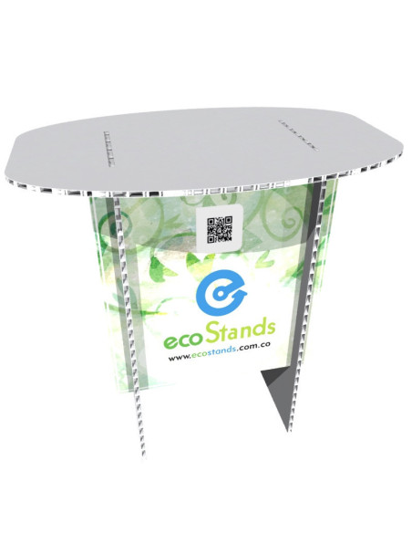Mesa y counter de cartón Eco Stand 75x45