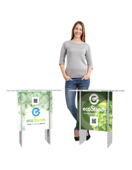 Mesa y counter de cartón Eco Stand 75x45