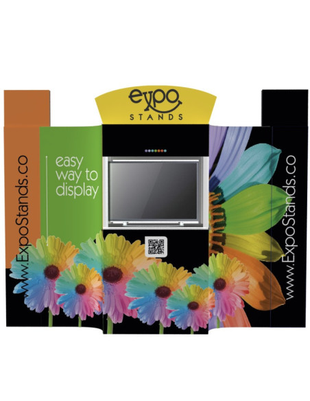 Backing / Porta TV de 3,00 x 2,40 mts
