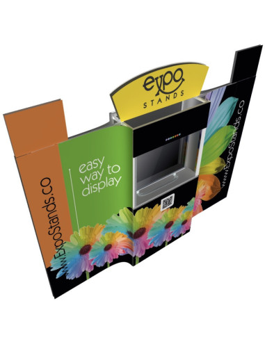 Backing / Porta TV de 3,00 x 2,40 mts