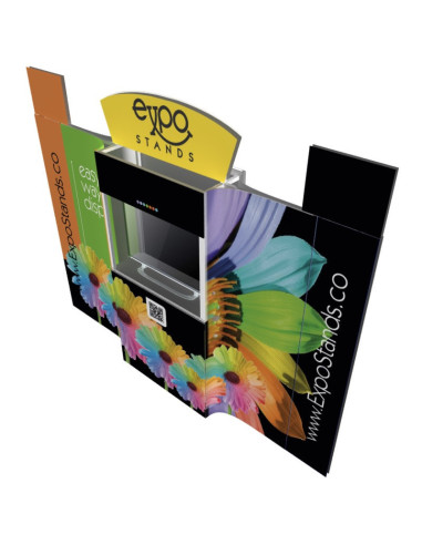 Backing / Porta TV de 3,00 x 2,40 mts