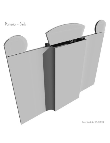 Backing / Porta TV de 3,00 x 2,40 mts