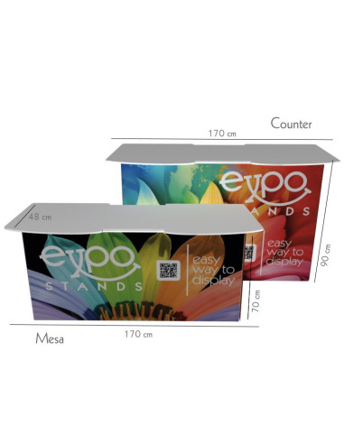 Mesa o Counter de 170x48