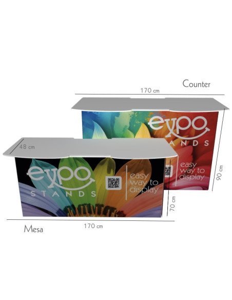 Mesa o Counter de 170x48