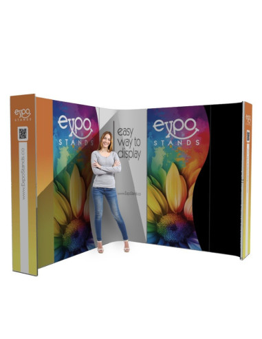 BackWall / Expo muro 2x2 en X