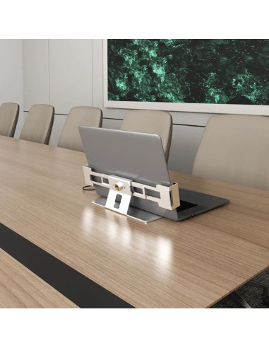 Soporte antirrobo para computadoras portátiles
