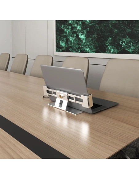 Soporte antirrobo para computadoras portátiles