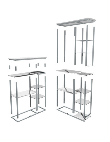 Combi Stand Ref. ES-CS-R-13