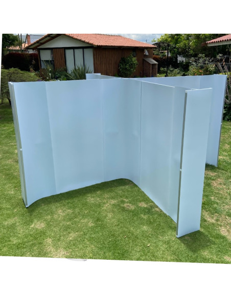 BackWall / Expo muro 2x2 en X
