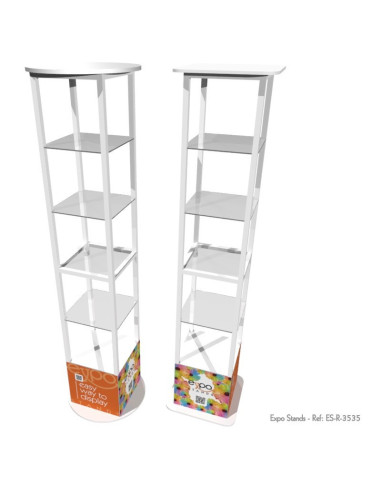 ExpoStands - Repisa exhibidor 40x40