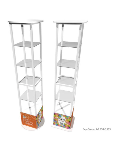 ExpoStands - Repisa exhibidor 40x40