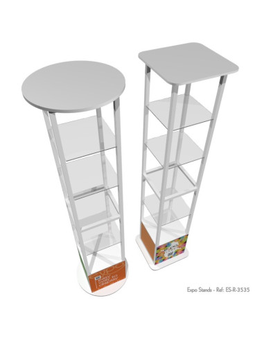 ExpoStands - Repisa exhibidor 40x40