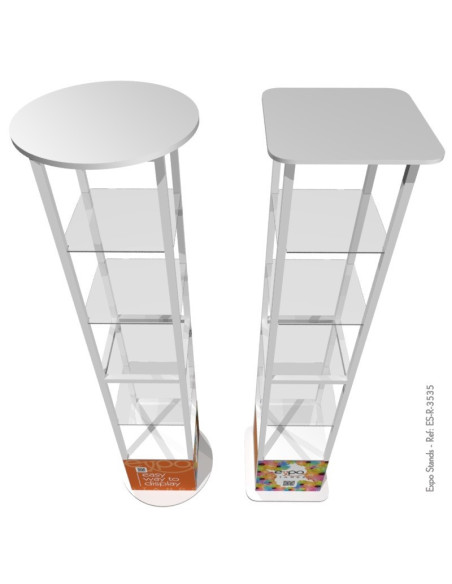 ExpoStands - Repisa exhibidor 40x40