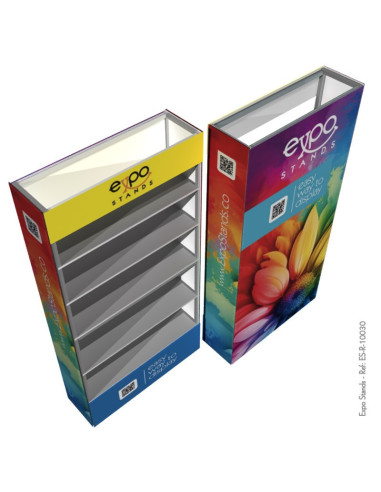 ExpoStands - Repisa exhibidor 2x1
