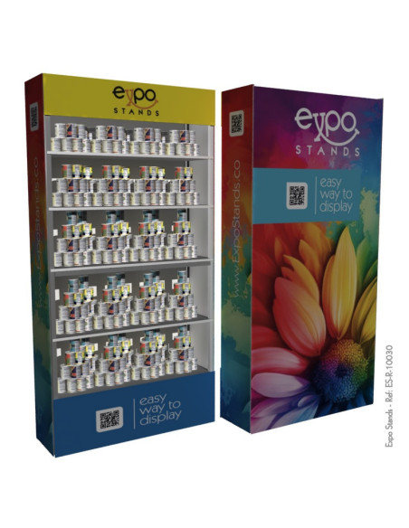 ExpoStands - Repisa exhibidor 2x1