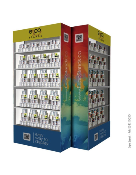 ExpoStands - Repisa exhibidor 2x1