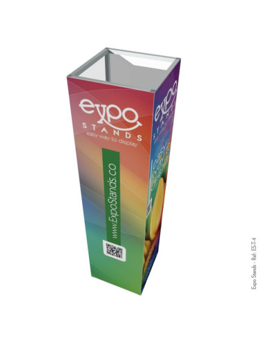 Totem cubo publicitario portátil