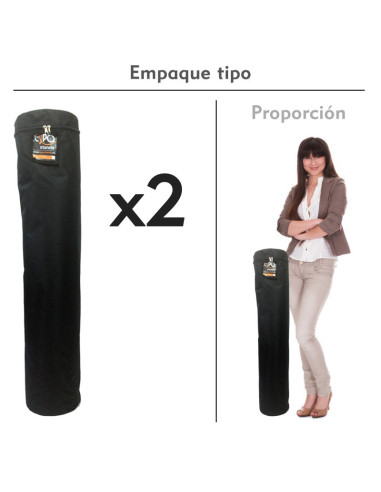 Totem cubo publicitario portátil