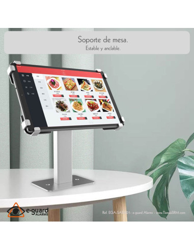 Soporte antirrobo de mesa para Tableta