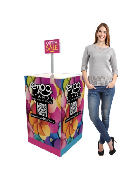 Botadero / basurero Pop Display 60x60x75