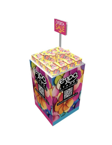Botadero / basurero Pop Display 60x60x75