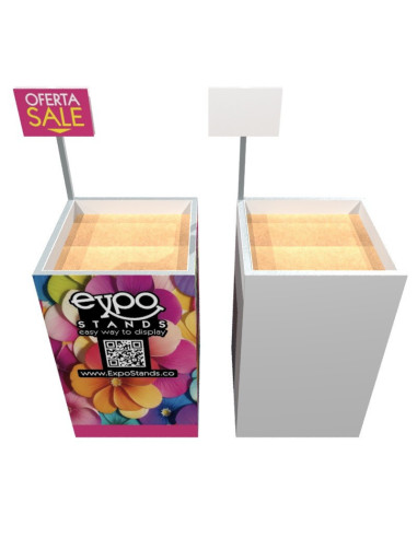 Botadero / basurero Pop Display 60x60x75