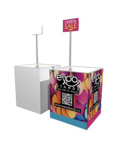 Botadero / basurero Pop Display 60x60x75