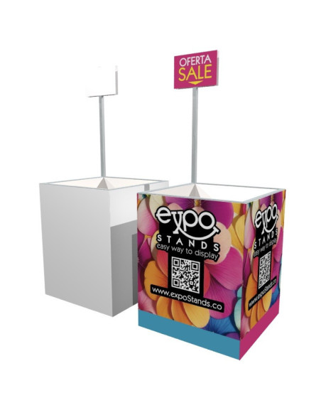 Botadero / basurero Pop Display 60x60x75