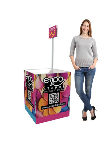 Botadero / basurero Pop Display 60x60x75