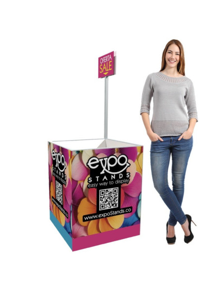Botadero / basurero Pop Display 60x60x75