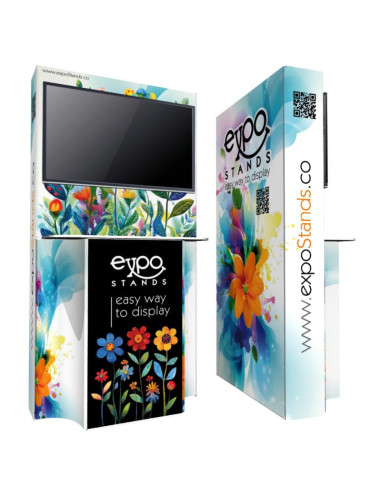 ExpoStands - Soporte para TV 42" con punto de atención.