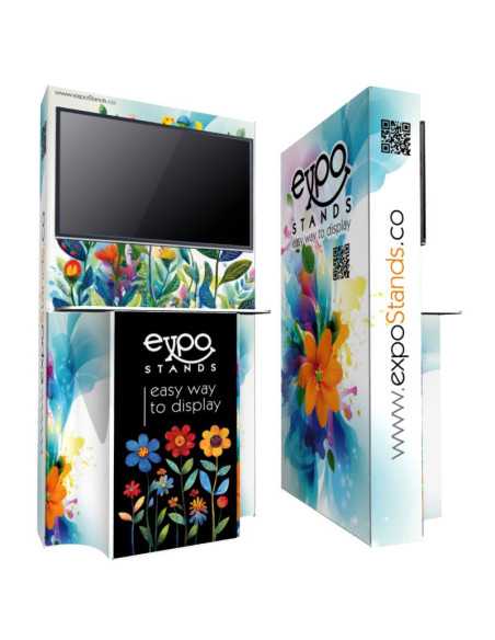 ExpoStands - Soporte para TV 42" con punto de atención.