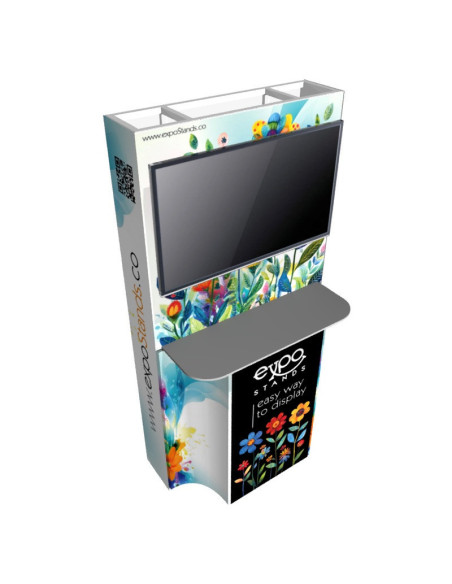 ExpoStands - Soporte para TV 42" con punto de atención.