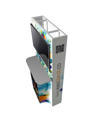 ExpoStands - Soporte para TV 42" con punto de atención.